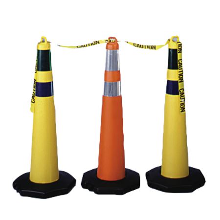 Yellow Stacker Cone w/Collars